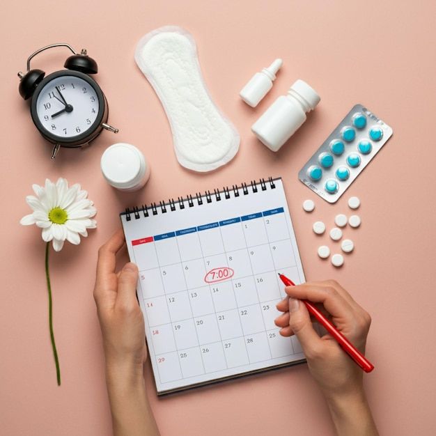 ما حكم صوم من أخذت دواء لمنع الحيض ونزل منها كدرة أو نقاط من الدم؟